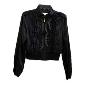 Women's/Juniors Stylish Bomber Jacket Size: Large